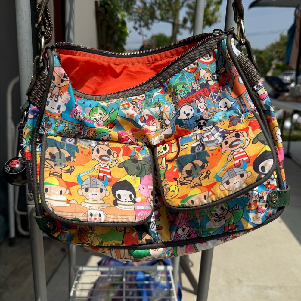 Tokidoki Multicolor Character Bag | Orange Lining | Kawaii Y2K Street Style